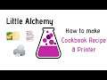 Little Alchemy-How To Make Cookbook, Recipe & Printer Cheats & Hints