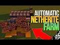Minecraft 1.16+ Automatic NETHERITE Farm Tutorial EASY ANCIENT DEBRIS! (GHOST DUPER)