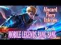 Mobile Legends Bang Bang | Rank | Alucard Fiery Inferno Skin Gameplay SAVAGE