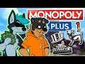 MONOPOLY WITH MY BOYFRIEND | Monopoly Plus - pt 1 | Lets Play (No fursuit)