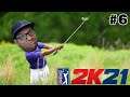 PGA TOUR 2K21| My First PRO Tournament! (I MESSED UP AGAIN) | CAREER MODE | #6