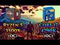 Ryzen 5 3500X OC vs Core i7 4790K OC | 1080p and 1440p PC Gameplay Benchmark