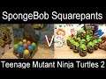 SpongeBob Squarepants VS Teenage Mutant Ninja Turtles 2 opening 27 Surprise Eggs #147