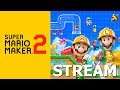 [STREAM] Super Mario Maker 2 | Continuing work on Markov Chain Chomps