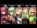 Super Smash Bros Ultimate Amiibo Fights  – Pyra & Mythra #58 Female DLC Battle