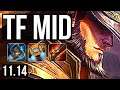 TWISTED FATE vs VIKTOR (MID) (DEFEAT) | 800+ games, 1.4M mastery, 7/3/8 | EUW Master | v11.14