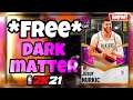 USE THIS LOCKER CODE FOR A FREE DARK MATTER JUSUF NURKIC! HOW GOOD IS HE?