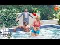 What Tracey And Franklin do in The Pool in GTA 5 (funny)