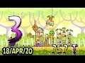 Angry Birds Friends Level 3 Tournament 757 Highscore POWER-UP walkthrough