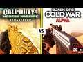 Call of Duty MW REMASTERED vs BLACK OPS COLD WAR (ALPHA) — Weapons Comparison