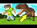 CATCH The DINOSAURS In MINECRAFT! (Mod)