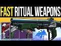 Destiny 2 | How to Get NEW Ritual Weapons FAST! Easy Python, Komodo-4FR & Buzzard | Season 9 Quests