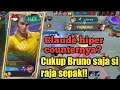 HIPER BRUNO VS HIPER CLAUDE | AUTO GANTI BOLA BASKET WKWK - MOBILE LEGENDS