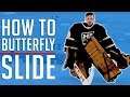 How To Do A Butterfly Slide | GoPro Hockey Goalie [HD]