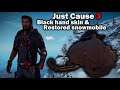 Just Cause 3 - Black hand skin and restored snowmobile
