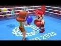 Mario & Sonic at the Olympic Games Tokyo 2020 SWITCH Gameplay Boxing Peach Amy Daisy Mario