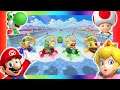 Mario Party 10 Minigames #62 Peach vs Yoshi vs Mario vs Toad