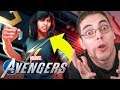 Marvel Avengers - REAGINDO A GAMEPLAY DA MISS MARVEL KAMALA KHAN