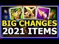 MASSIVE CHANGES! New ITEMS For Season 11 REVEALED! The ARTIST GLOW UP - League Of Legends