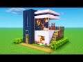 Minecraft Tutorial: How To Make A Modern House 16 "2020 Tutorial"