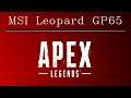MSI GP65 (2020) - Apex Legends gaming benchmark test [Intel i7-10750H, Nvidia RTX 2070]