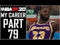 NBA 2K20 - My Career - Let's Play - Part 79 - "LeBron Straight Chillin'"