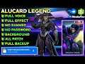NEW!!! SCRIPT SKIN ALUCARD LEGEND OBSIDIAN BLADE NO PASSWORD | FULL EFFECT/VOICE | ALL PATCH