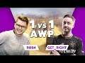 NiP GeT_RiGhT vs Betway Rob4 | CSGO 1vs1 AWP