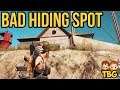 NOT A GOOD PLACE TO HIDE // PUBG Xbox One Gameplay