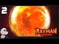 Rayman Origins ● Прохождение #2 ● РОМАШКА, ПТИЧКА, ДРАКОШИ И БОЛЬШОЙ БУМ