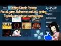 Setting Ppsspp Emulator low spek phone for All Game Ringan dan Berat Tested 3 Game