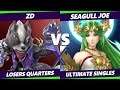 Smash Ultimate Tournament - ZD (Wolf) Vs. Seagull Joe (Palutena) S@X 337 SSBU Losers Quarters