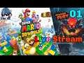 Super Mario 3D World + Bowser’s Fury Blind Live Stream Part 1 A New Mario Game