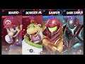 Super Smash Bros Ultimate Amiibo Fights – Request #14279 Mario & Bowser Jr vs Samus & Dark Samus