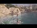 Swimming along with my horse - Assassin’s Creed® Odyssey gameplay - 4K Xbox Series X