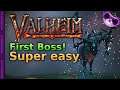 Valheim Ep4 - First boss super easy!