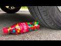 Coca Cola, Different Fanta, Mirinda Balloons | Crushing Crunchy & Soft Things by Car