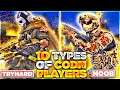 10 types of COD Mobile Players (Call of Duty Mobile Stereotypes)