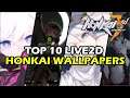 ALL OF THESE LOOK AMAZING! - Top 10 Honkai Impact 3rd Live2D Anime Wallpapers!