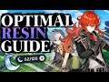 *BEST* WAY TO SPEND YOUR RESIN AT ALL ADVENTURE RANKS! | Character Leveling Guide | Genshin Impact