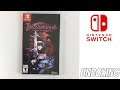 BLOODSTAINED RITUAL OF THE NIGHT NINTENDO SWITCH VERSION GAME UNBOXING
