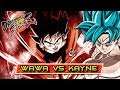 COMO SI FUESE EL ANIME DE DBZ!! KAYNE vs WAWA: DRAGON BALL FIGHTERZ: ONLINE