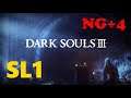 Dark Souls 3 NG+4 SL1 #9 - Getting Destroyed by Gravetender and Greatwolf