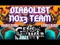 Diabolist Class Event Team NOx3 / Gems of War STREAM CLIP / No Mythic No Legendary No Dbringer team