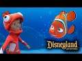Disneyland Adventures - Finding Nemo Submarine Voyage - Coral Reef,Bruce and the Sunken Ships
