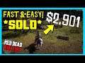 FAST & EASY! *SOLO* MONEY/XP GLITCH IN RED DEAD ONLINE! (RED DEAD REDEMPTION 2)