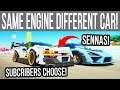 Forza Horizon 4 - Same Engine Different Car Challenge! LEGO vs McLaren SENNA!
