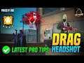 Freefire Latest Drag Headshot Trick For mobile | Drag Headshot Working trick Total Explain in 2020