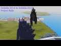 Godzilla 2014 Vs. Godzilla 2019! - Project Kaiju Gameplay