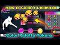 How to collect Unlimited Colour Palettes Tokens || How to Complete Restore The Colours Event